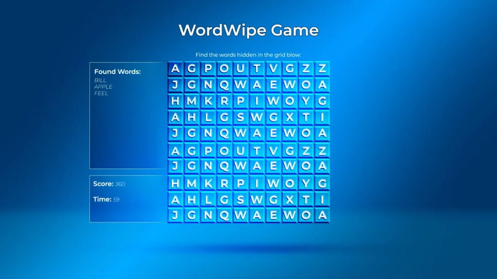 word wipe