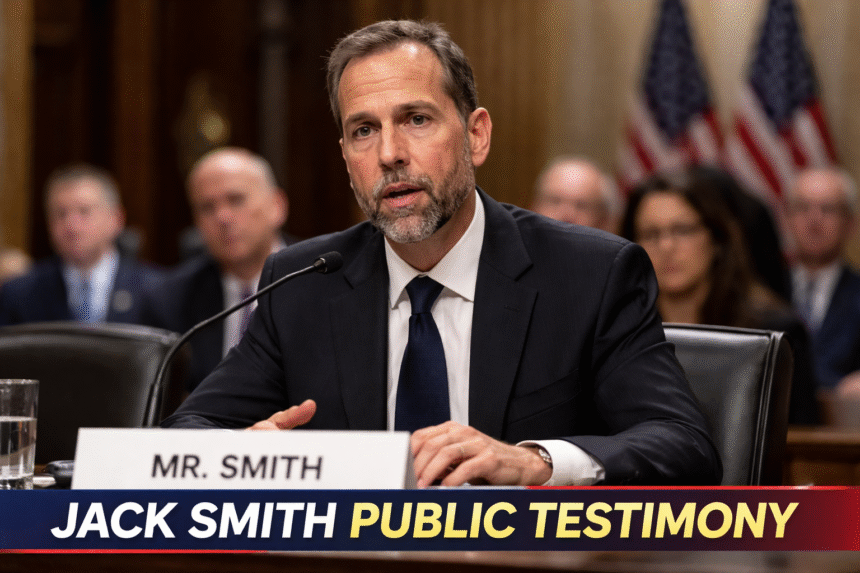 jack smith public testimony